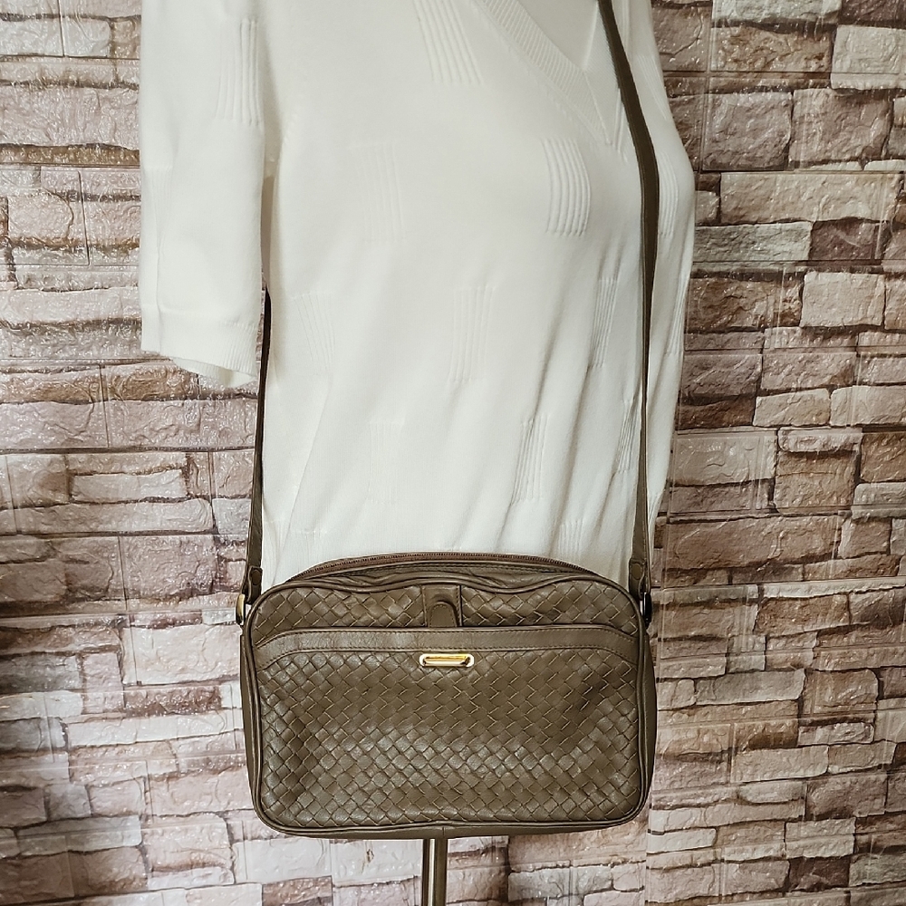 Talbots Elegant Brown Crossbody Bag